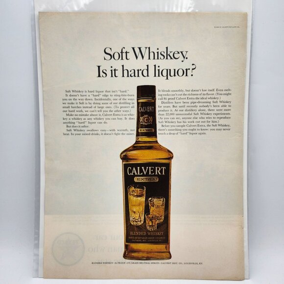 Vintage 1963 Texaco Calvert Whiskey LIFE Magazine Print Ads - Picture 2 of 2
